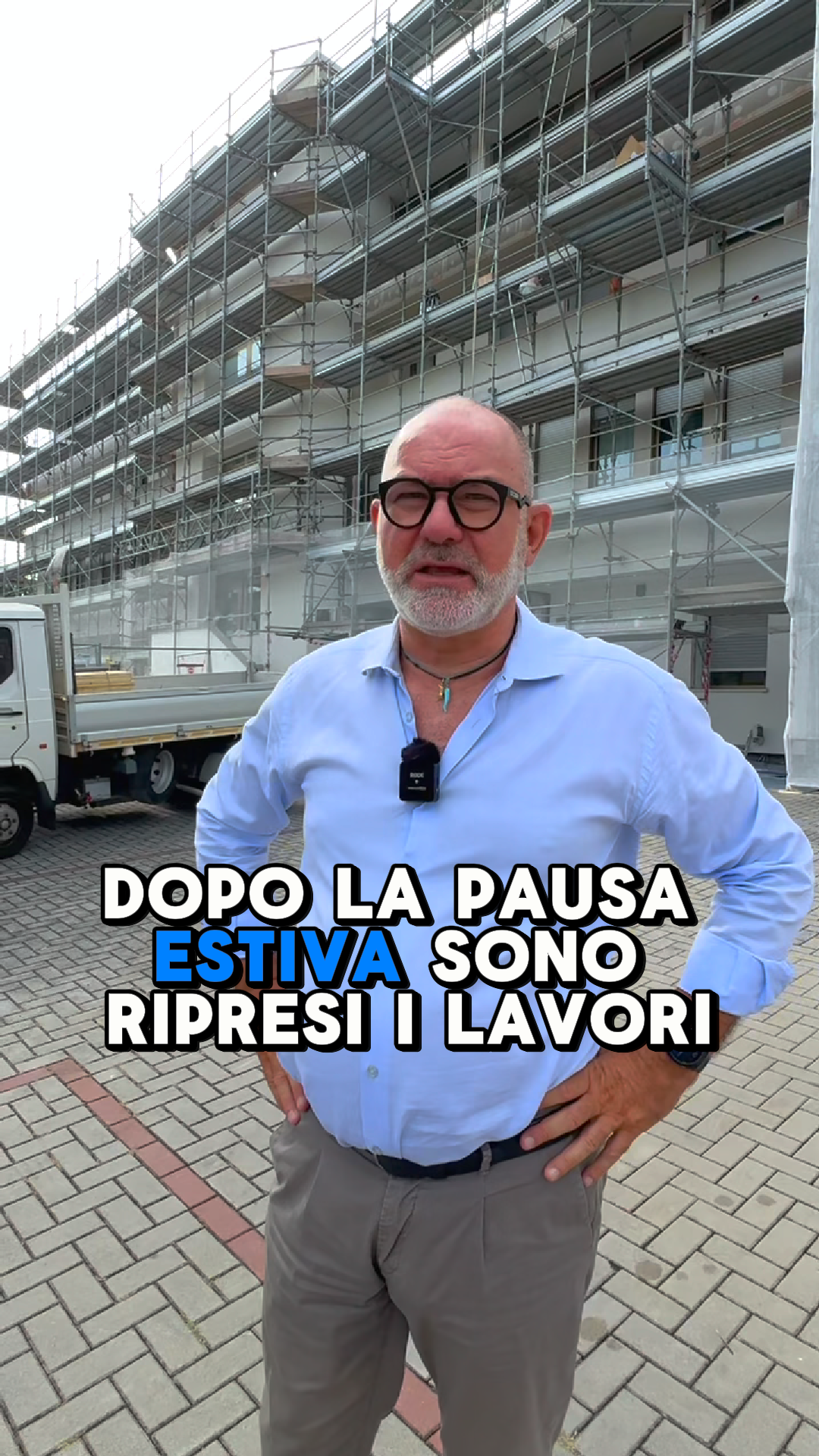 Il Direttore Andrea Barsoni ci parla dello stato di avanzamento lavori.